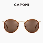 CAPONI 2021 очки солнечные женские модные брендовые Поляризационные солнечные очки в винтажном стиле, с защитой от ультрафиолета, CP1859