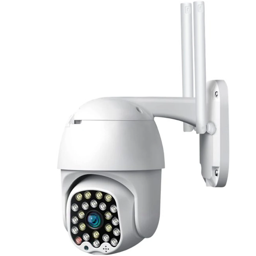 Wi Fi IP камера безопасности 8X Zoom 23LED 5.0MP 1080P HD уличный светильник и звуковая