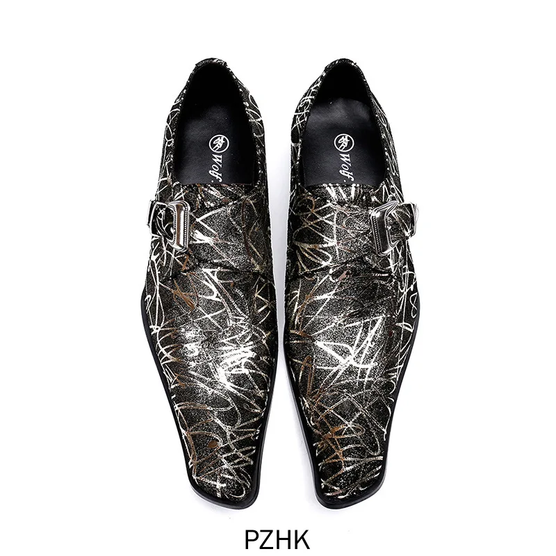 Новинка 2019 года мужские популярные кожаные туфли с острым носком высокого