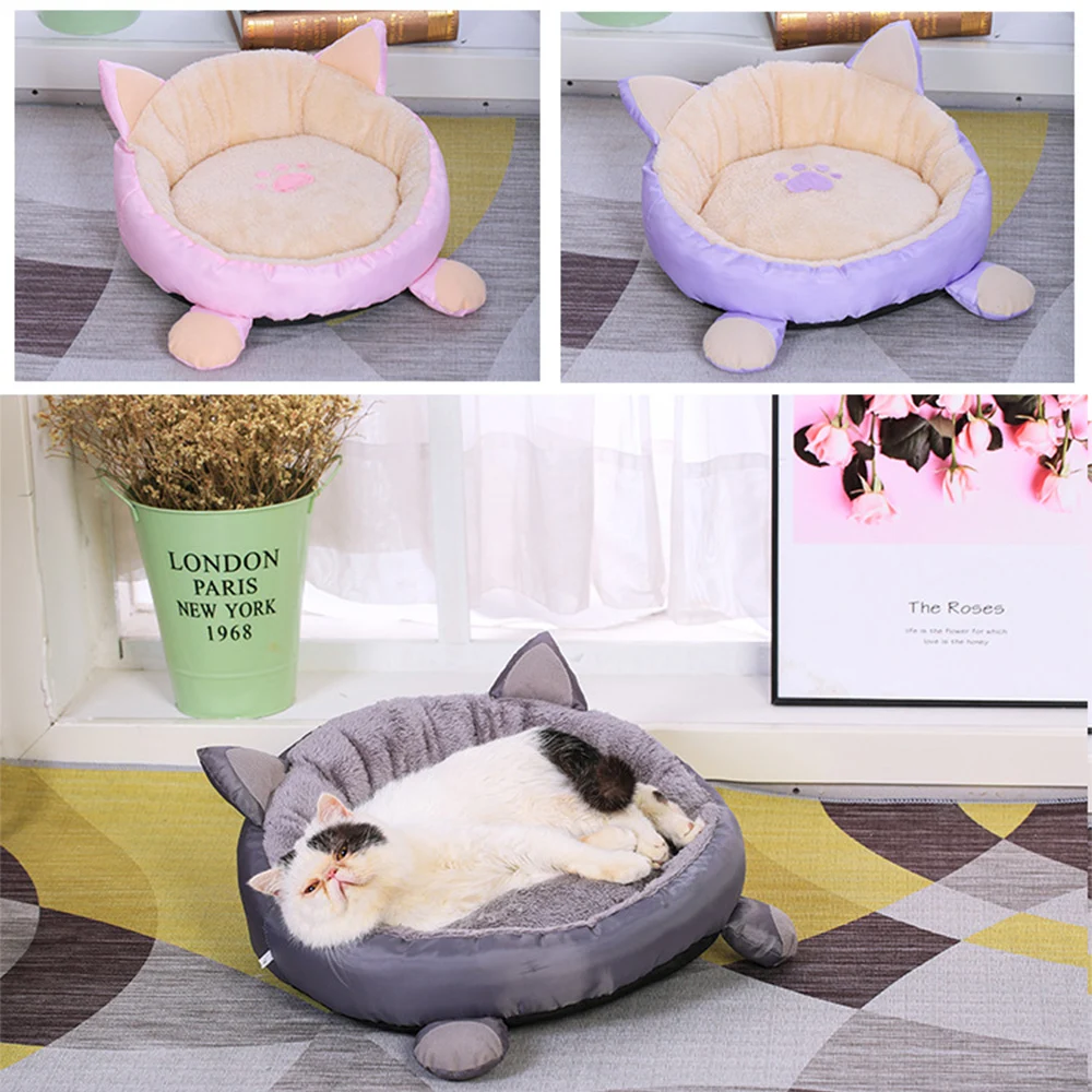 2019 оригинальная розовая кровать для собак корзины теплый мягкий хлопковый