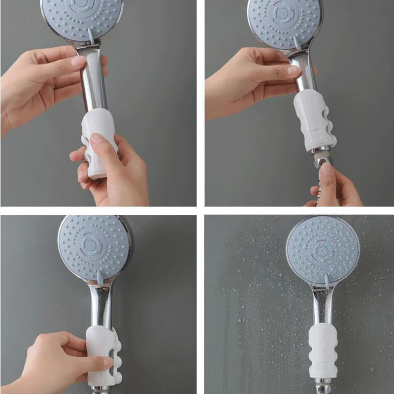 Силиконовые душ стакан на присоске перфорация съемные Аксессуары Ванна для