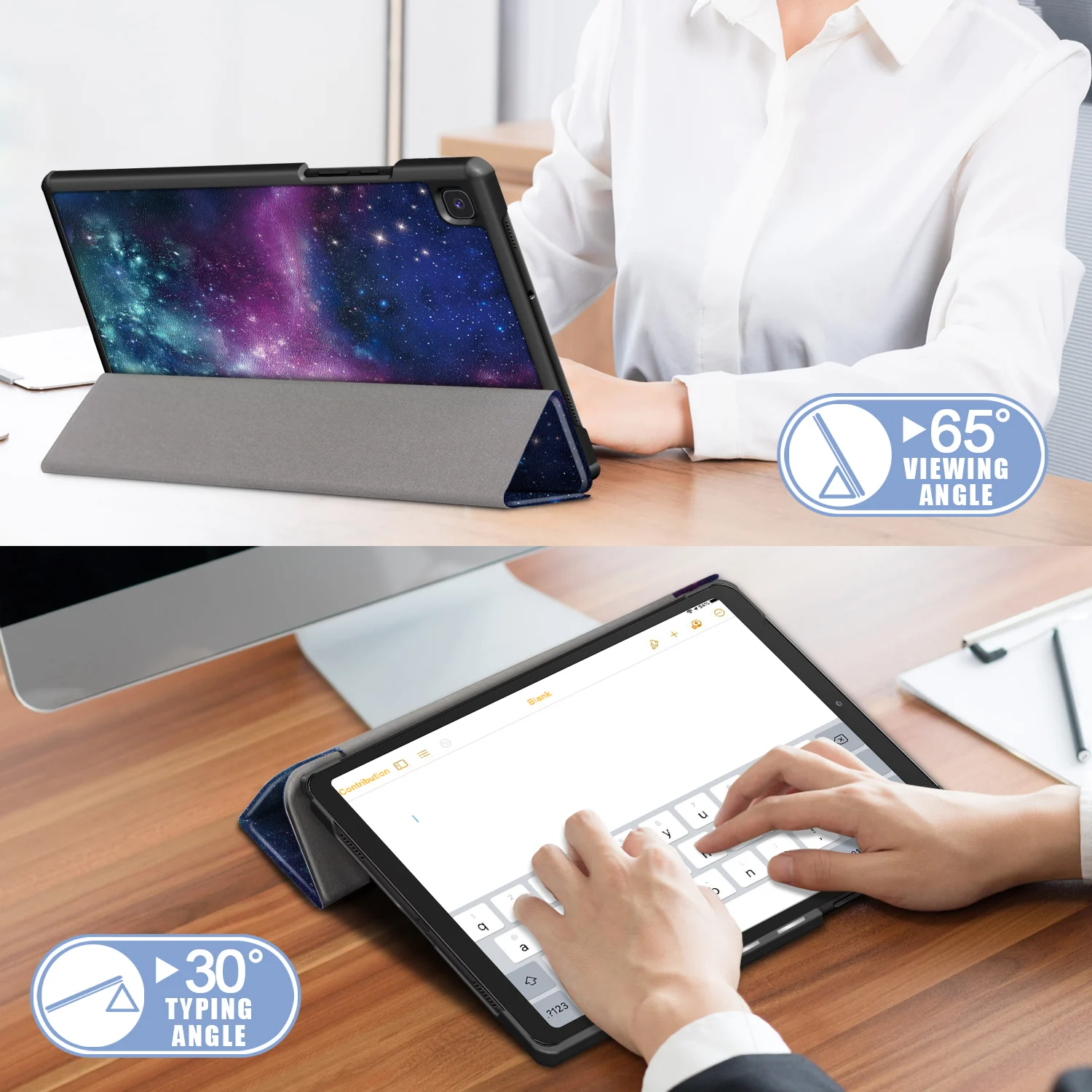 

For Samsung Galaxy Tab A7 10.4 2020 Tablet Case, For Galaxy Tab A7 SM-T500 T505 Case Cover