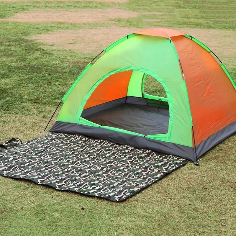 

Outdoor PE Cotton Picnic Blanket Waterproof Beach Mat for Camping on Grass Oversize Foldable Sandproof Beach Blanket Park Hiking