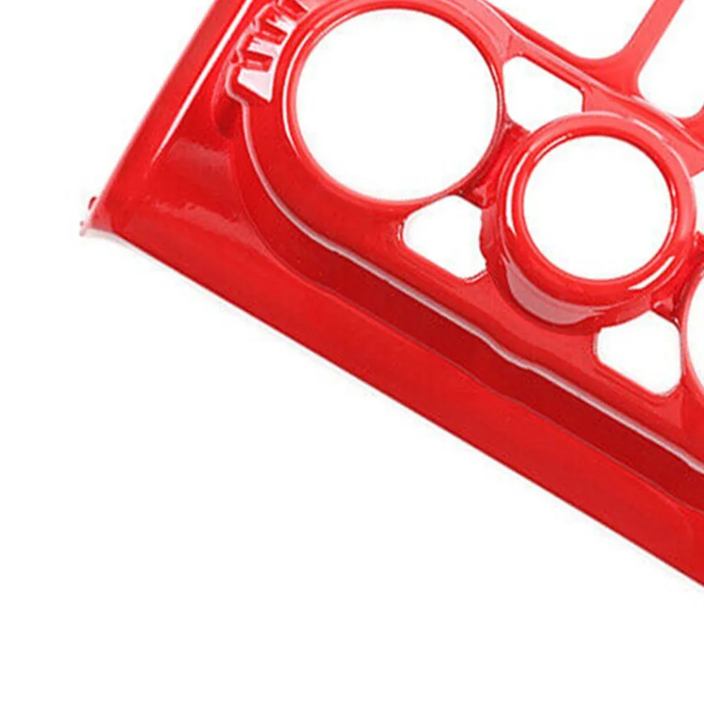 

Red Button Control Frame Replacement With Tape 1 Pcs ABS Durable Easy Installation