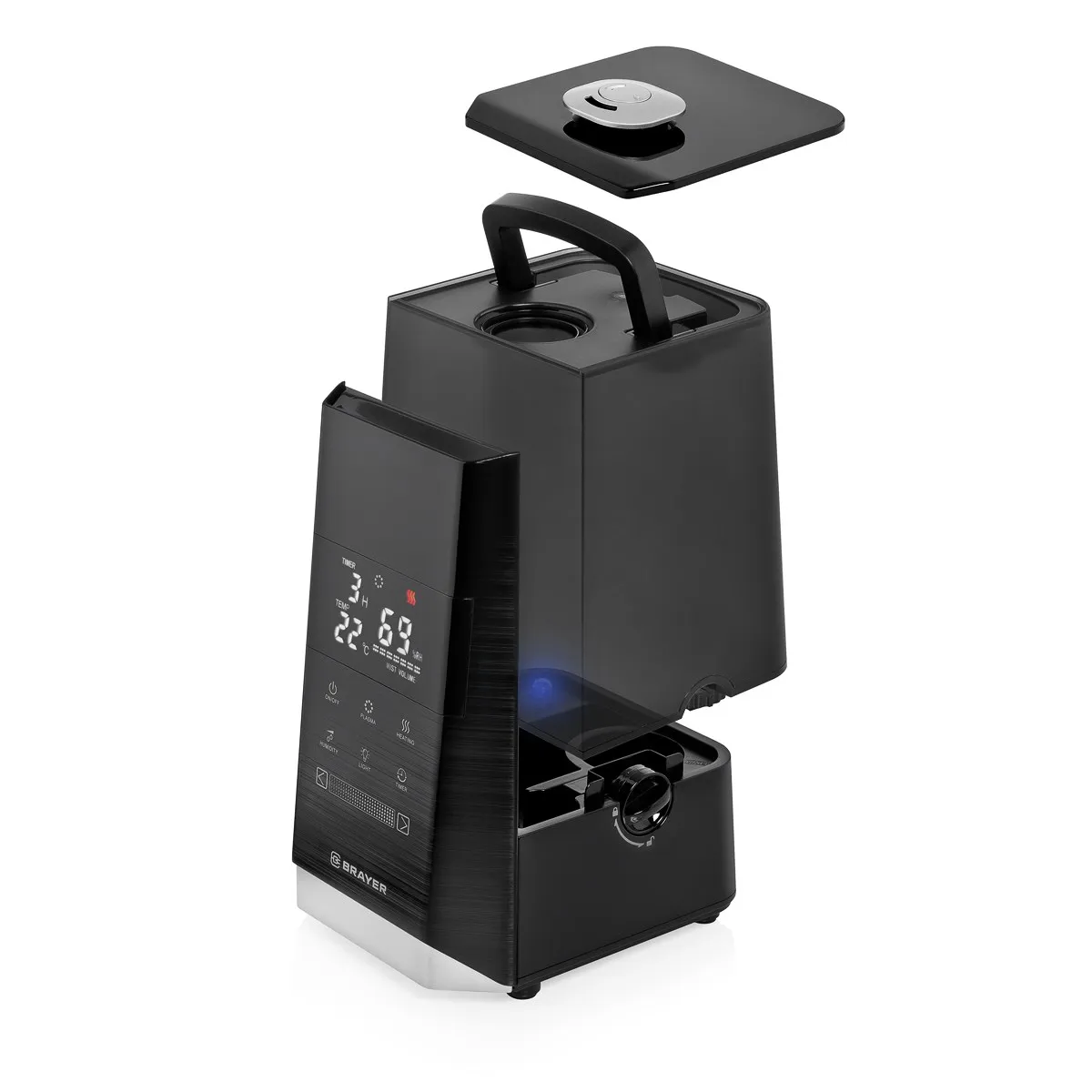Увлажнитель ультразвуковой BRAYER BR4704 (мощность 110 Вт резервуар для воды 6 л 25 м2