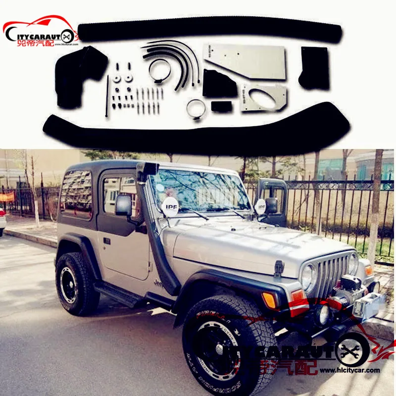 CITYCARAUTO воздухозаборника набор для подводного плавания 1999 2006 06 WRANGLER TJ поток