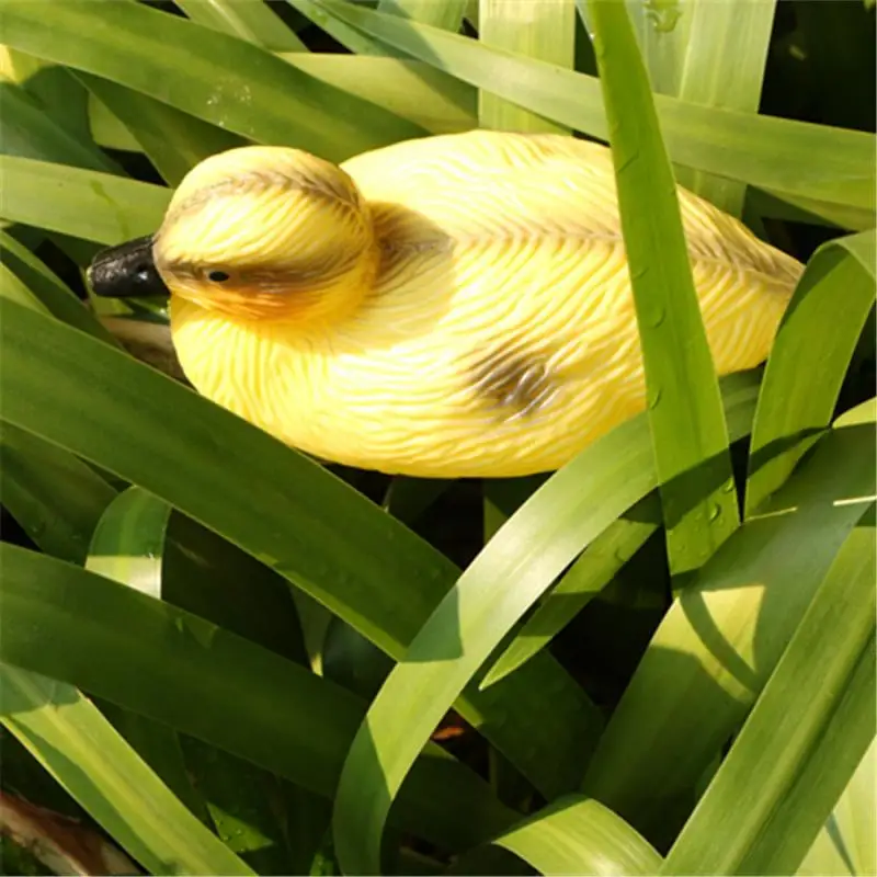 Небольшой Duckings плавающая приманка уток Кряква пластиковое украшение пруд Koi Рыбы