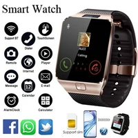 smart watch relogio android smartwatch phone fitness tracker reloj smart watches subwoofer women men dz 09 yf080