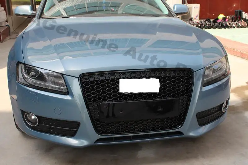 

RS5 Fog Lamp mask front bumper airway mask airway outlet grills fog light grille for A5 RS5 2008-2011