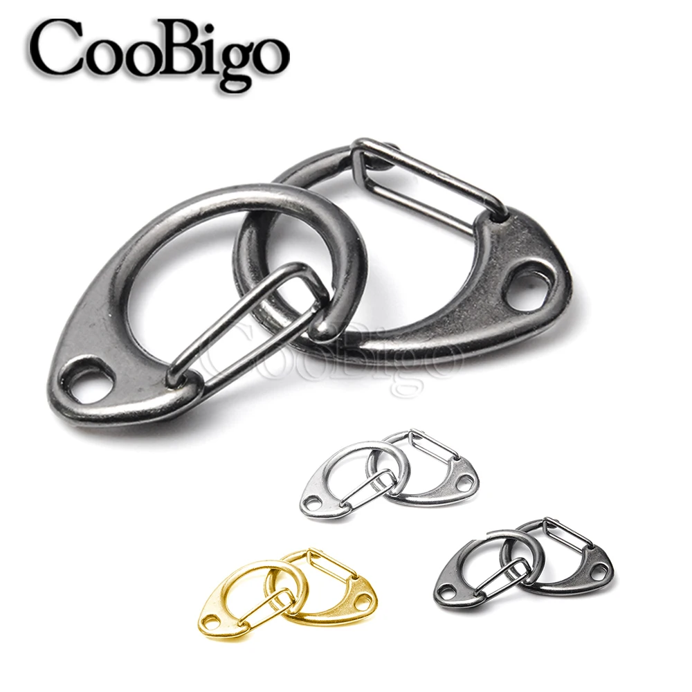 Омар серебряная застежка крючки станок и клипсы металлические круглые Paracord