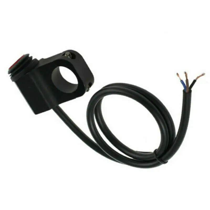 

New Waterproof LED Handlebar Headlight Fog Spot Light On Off Switch Motorcycle Repair Tool 56mm Length 12V 16A