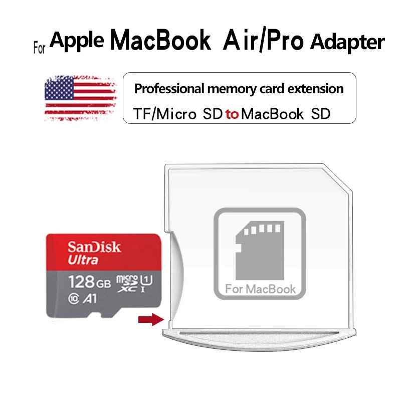 Sandisk адаптер памяти для Macbook Air 13 дюймов 32 ГБ 64 128 ГБ|Карты памяти| |
