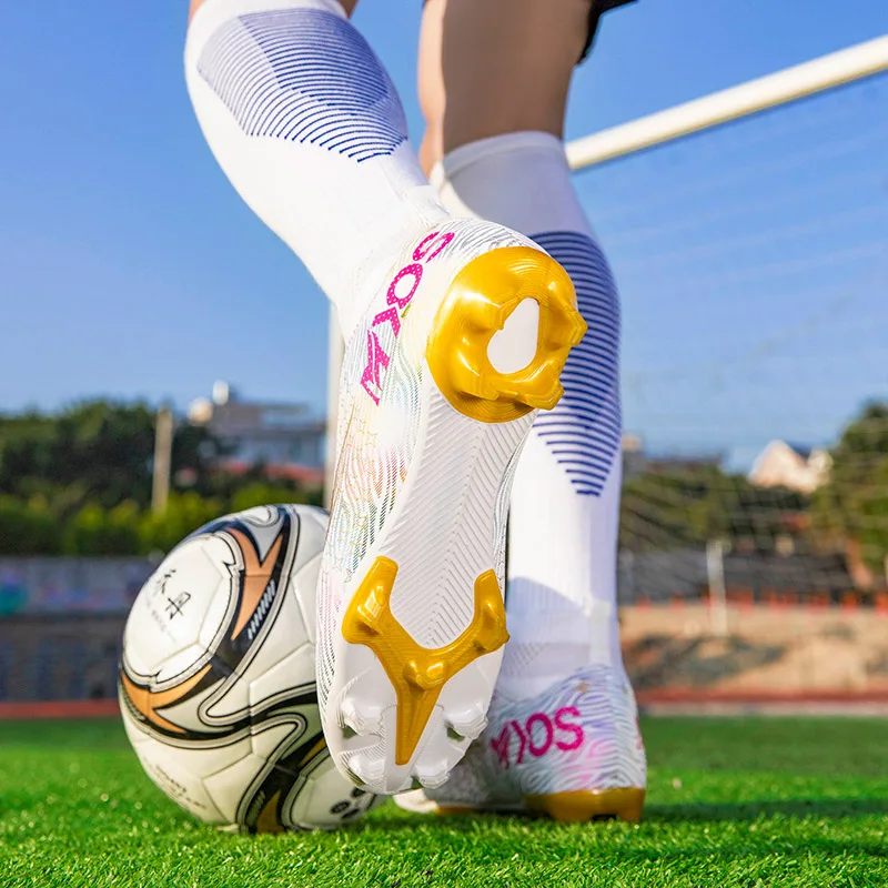 

Men's Large Football Shoes Football Non-Slip shoes Football Boots Youth Training Sports Shoes Indoor Sports Shoes Unisex 35-44