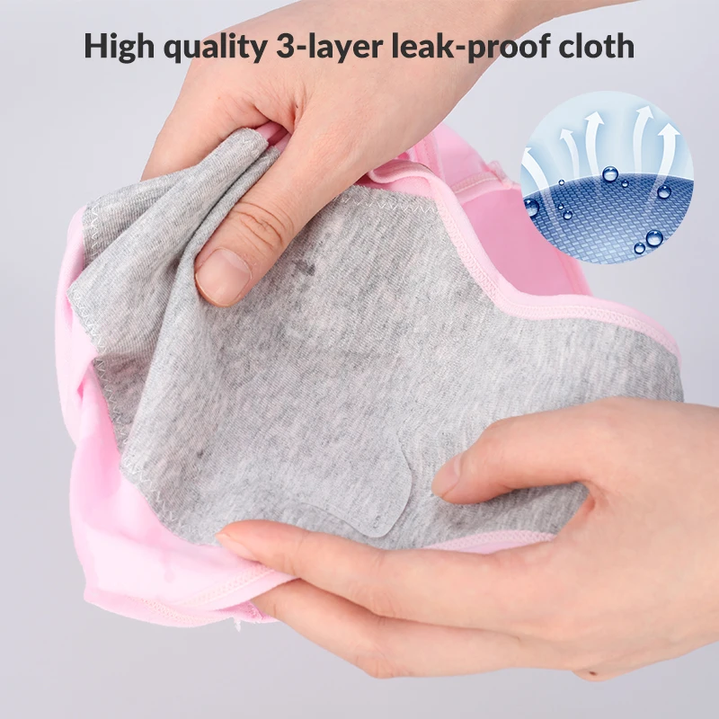 Герметичные трусики для менструального периода женские моющиеся цикла