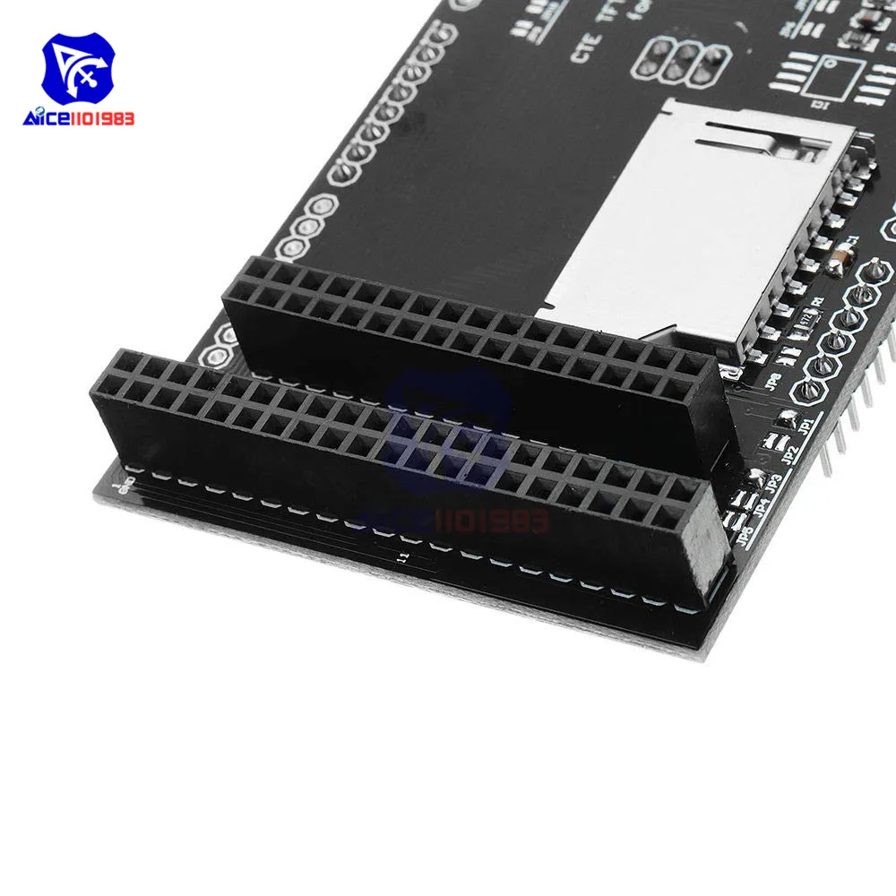 2,8 3," TFT/SD плата расширения щит для Arduino Due TFT ЖК-дисплей модуль SD карты адаптер мега