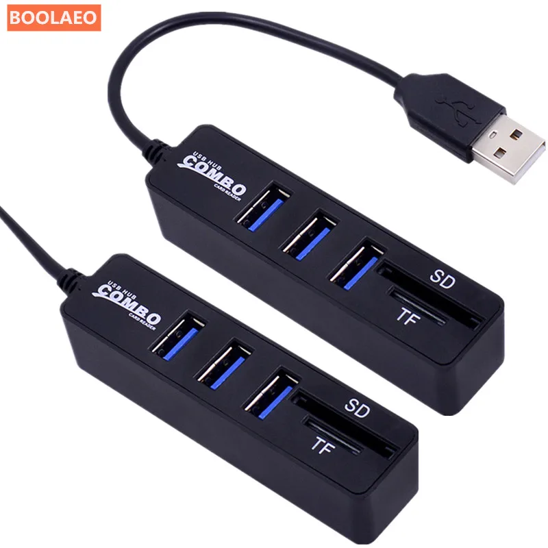 Комбинированный usb-хаб с 3 портами концентратор USB 0 Разветвитель 2 Hab Hub несколько