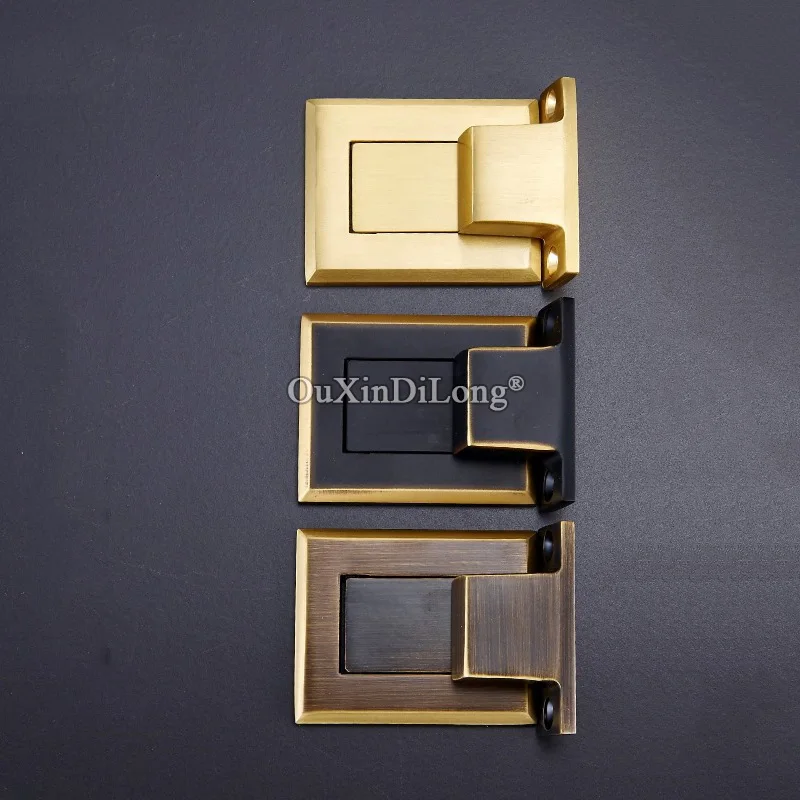 

2 шт., невидимые латунные дверные ограничители GF652