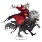 16 см аниме мультфильм FigureAmiya и волк, экшн-игрушка, 3D видение, настольное украшение для видеоигр, рыцари