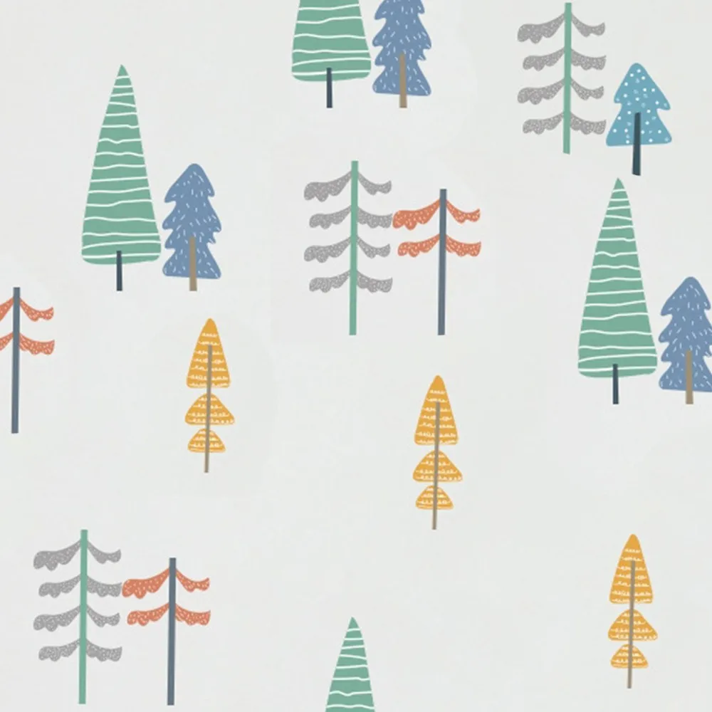 6 шт./компл. Съемная Наклейка на стену обои Рождественская елка Настенная s