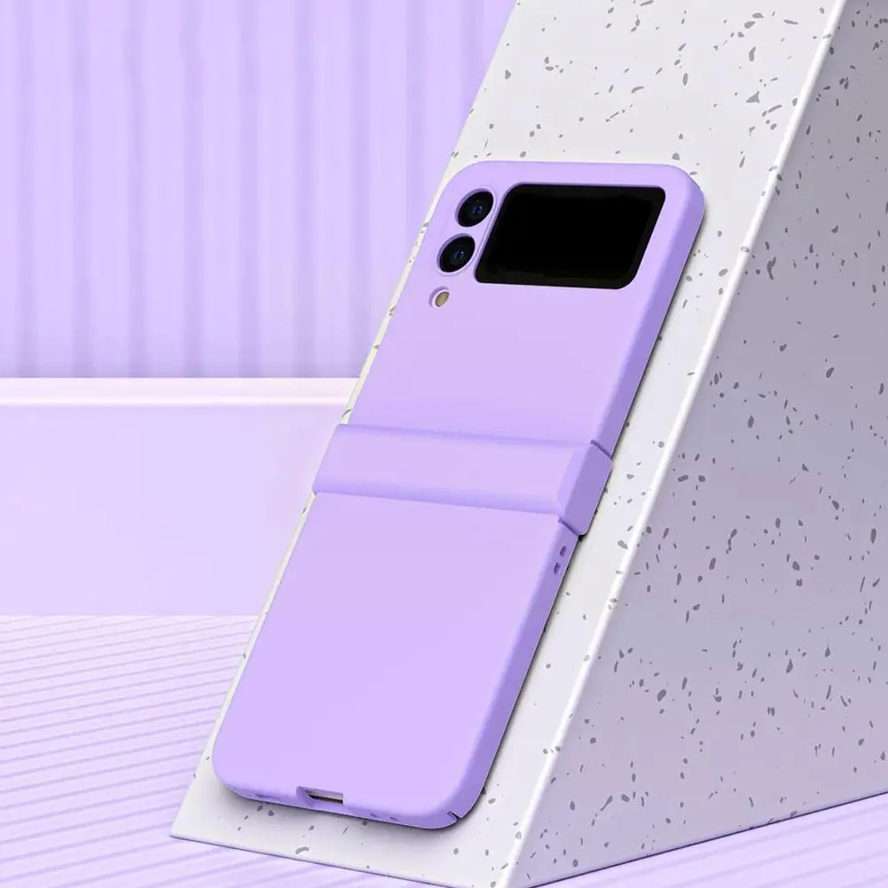 Симпатичный прозрачный чехол с петлями для Z Flip 3 Heavy Armor Hard Pc Phone Cover For Flip3 5 F0t0 |
