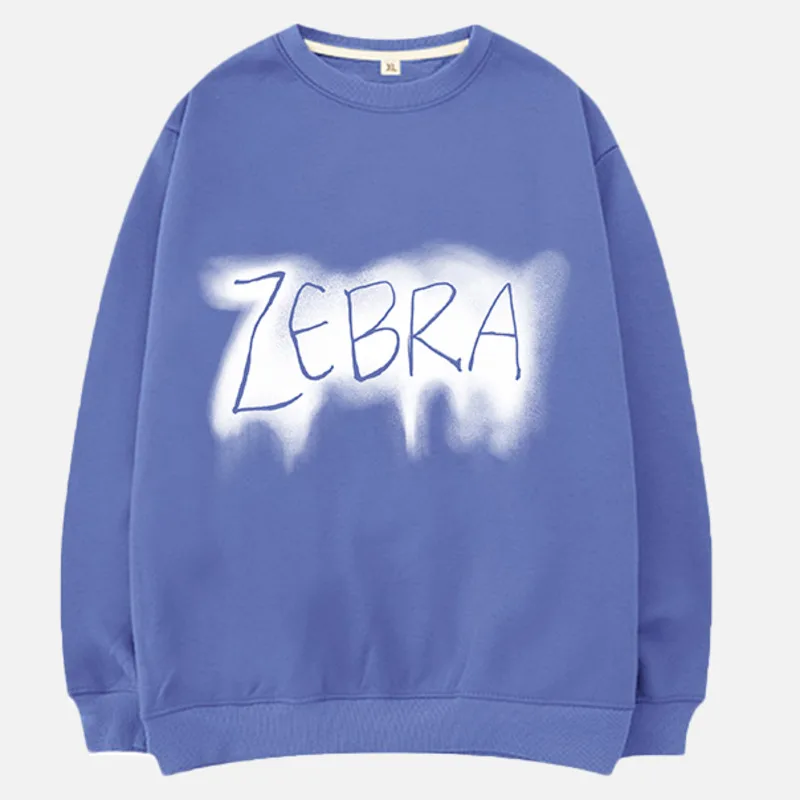 

Свитшот женский с надписью, утепленный Свободный пуловер с круглым вырезом, дизайнерская уличная одежда из плюша, Осень-зима