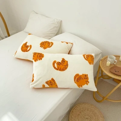 

Шикарный чехол для подушки из хлопка и льна с тигровым узором, домашний декор, мягкие наволочки для подушки, декоративные подушки для кресла...