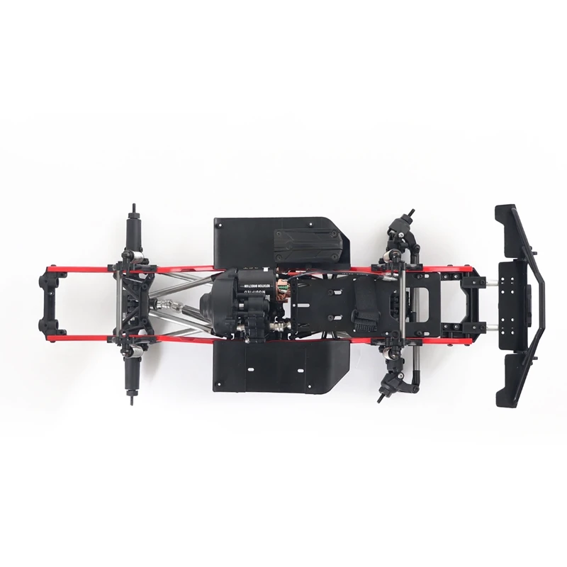 

RC Car 275mm Wheelbase Assembled Frame Chassis for 1/10 RC Crawler Car SCX10 D90 TF2 MST