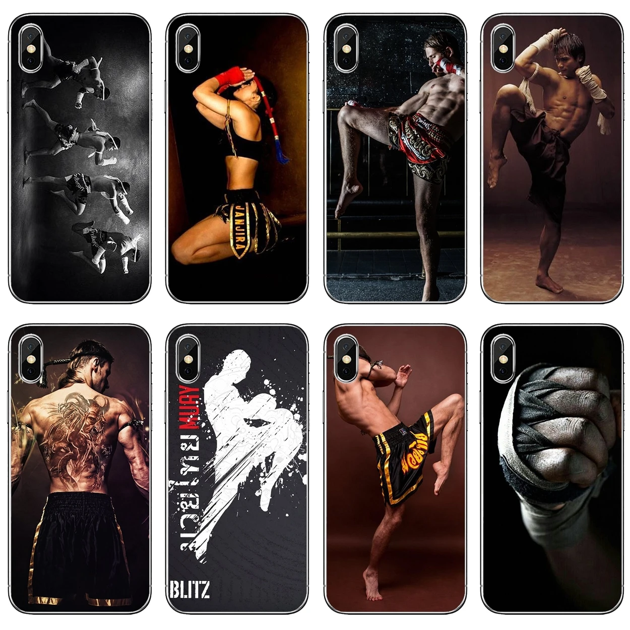 Чехол для мобильного телефона из Таиланда с изображением муай тай Samsung Galaxy A12 A31 A41