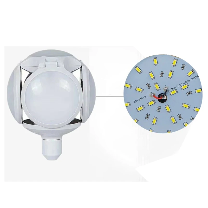 120 светодиодный складной деформационный футбольный светильник 110 265 в UFO 360