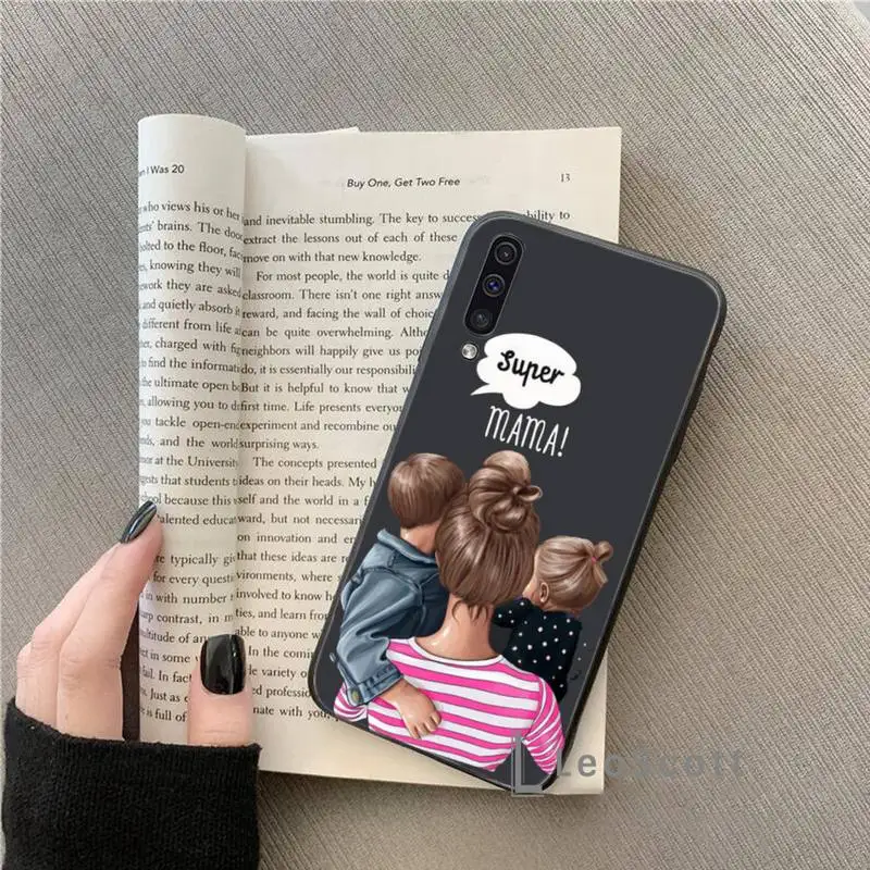 

Baby Mom Phone Case For Samsung A40 A50 A71 A8 A10 S7 S8 S10 S20 Fe note 10 plus