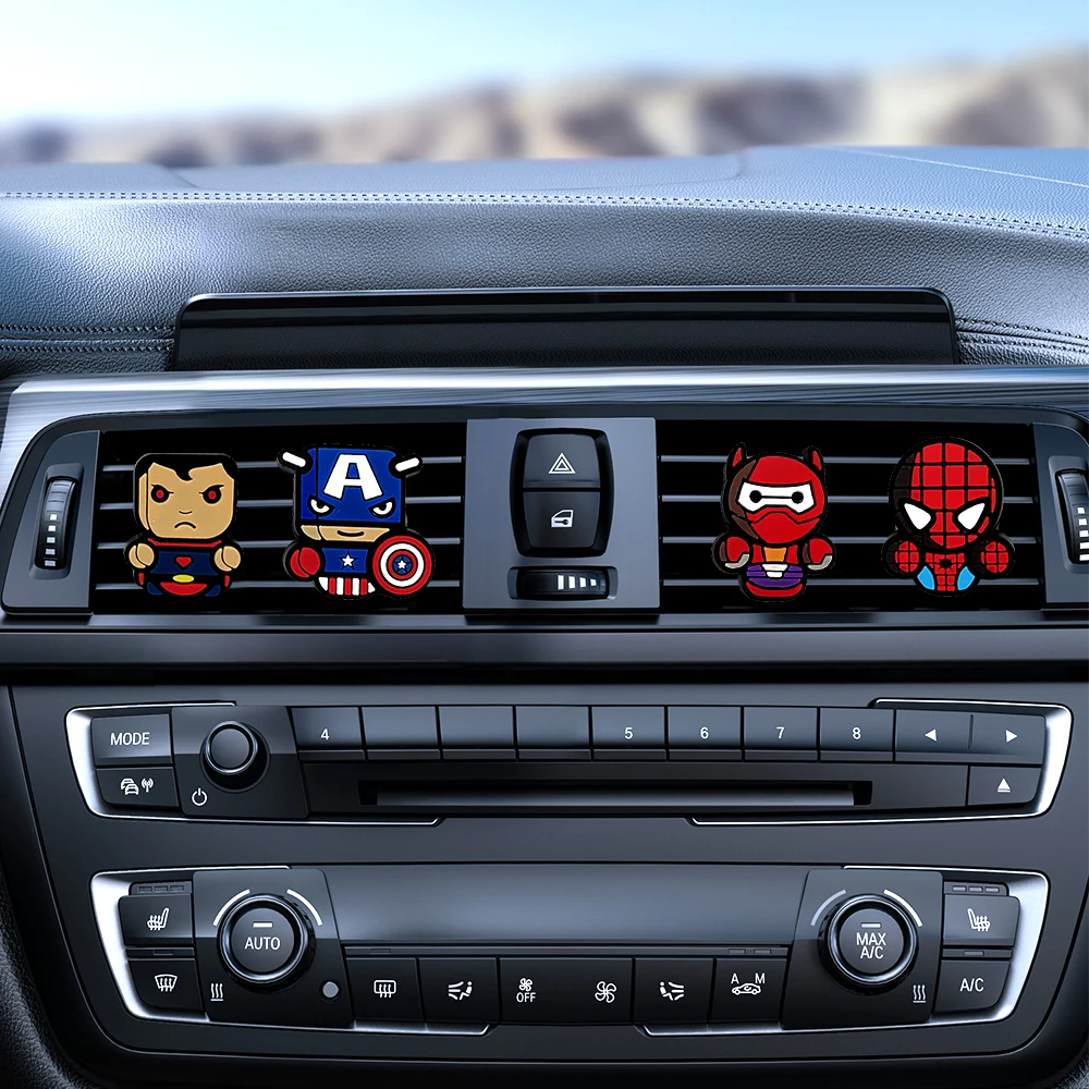 

Car Air Freshener Outlet Cartoon Perfume Clip High-end Auto Deodorant Aromatherapy Small Car Styling Interior Accessories Gift