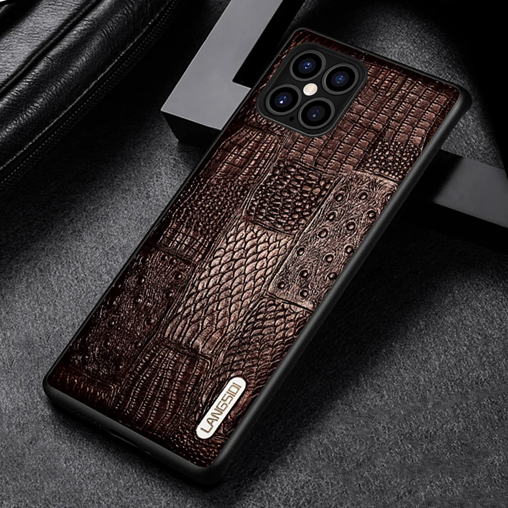 

Чехол для телефона из натуральной кожи в стиле ретро для iPhone 12 Pro Max 12 Mini 11 Pro Max SE 2020 X XS Max XR 6 6s 7 8 plus 5