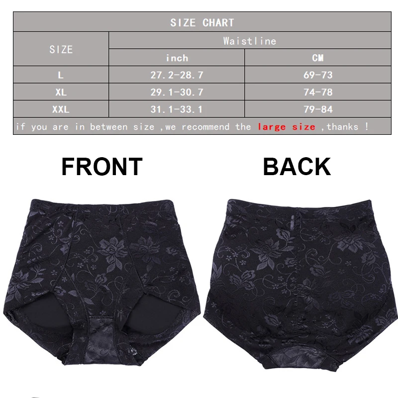 

Push Up Butt Lifter Shapewear Waist Trainer Sexy Underwear Body Shaper Padded Fake Buttocks Hip Enhancer Control Panties