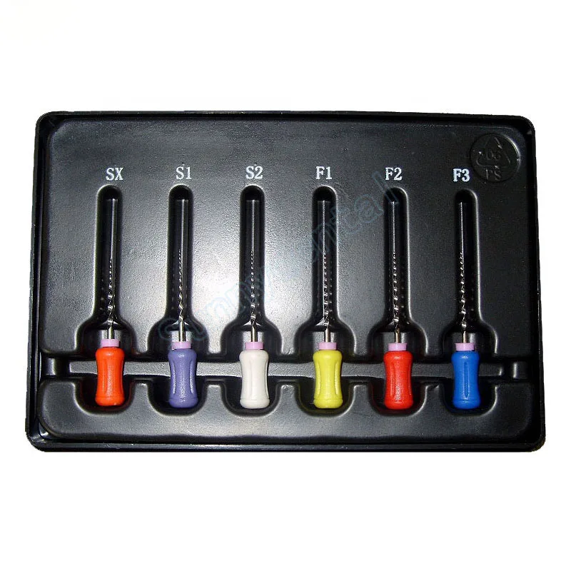 Dental Manual Protaper Universal Files Hand Use Root Canal Niti Files Sx-F3 25mm Endodontic Endo Instrument Dentist Tools