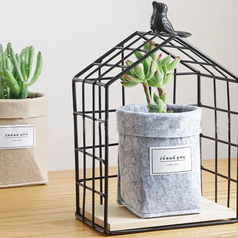 Войлочная сумка для выращивания растений Премиум воздухопроницаемые тканевые