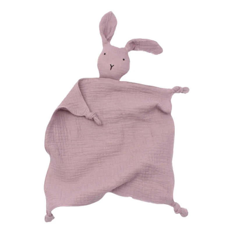 

Baby Soother Appease Towel Bib Soft Animal Rabbit Doll Teether Infants Comfort Sleeping Nursing Cuddling Blanket Toys
