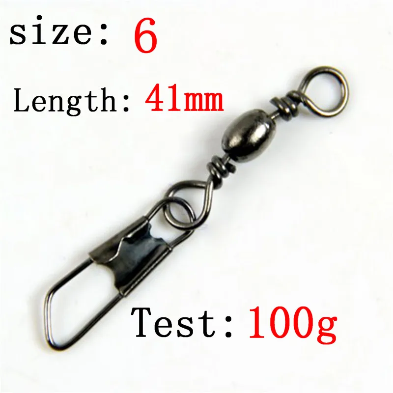 100 шт. латунные рыболовные Вертлюги | Спорт и развлечения