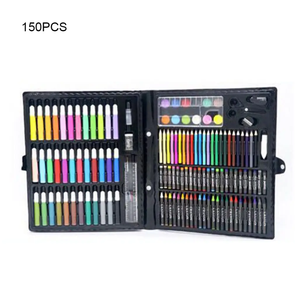 

150 PCS Colored Pencils Lapices de colores Oil Pastels for Kids Artist Drawing Set stationery feutres de coloriage kleurpotloden