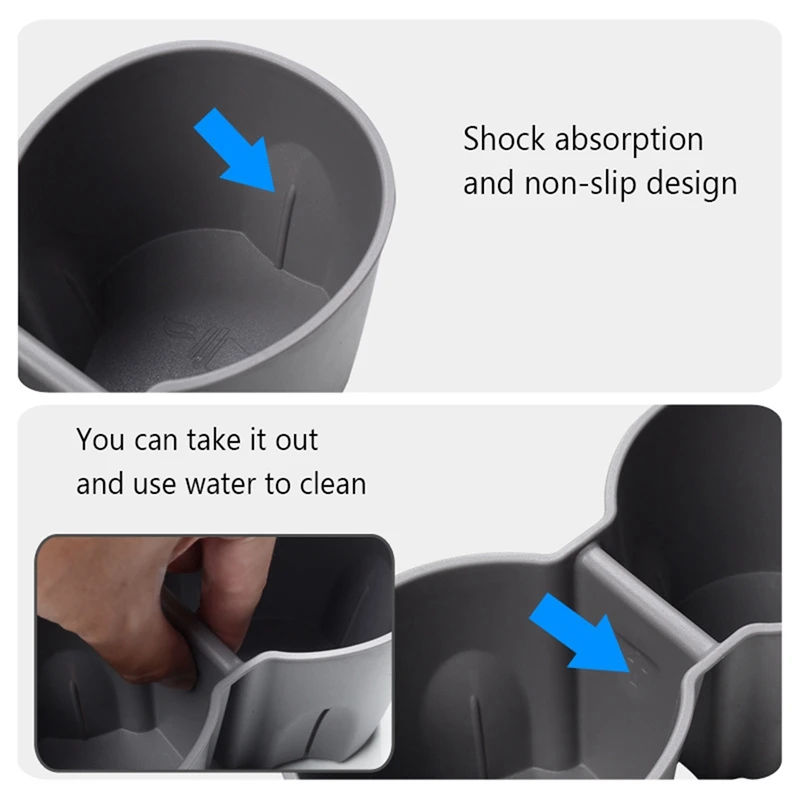 

Car Central Control Storage Box Water Cup Holder for Mitsubishi Pajero MK2 2007-2020 Accessories