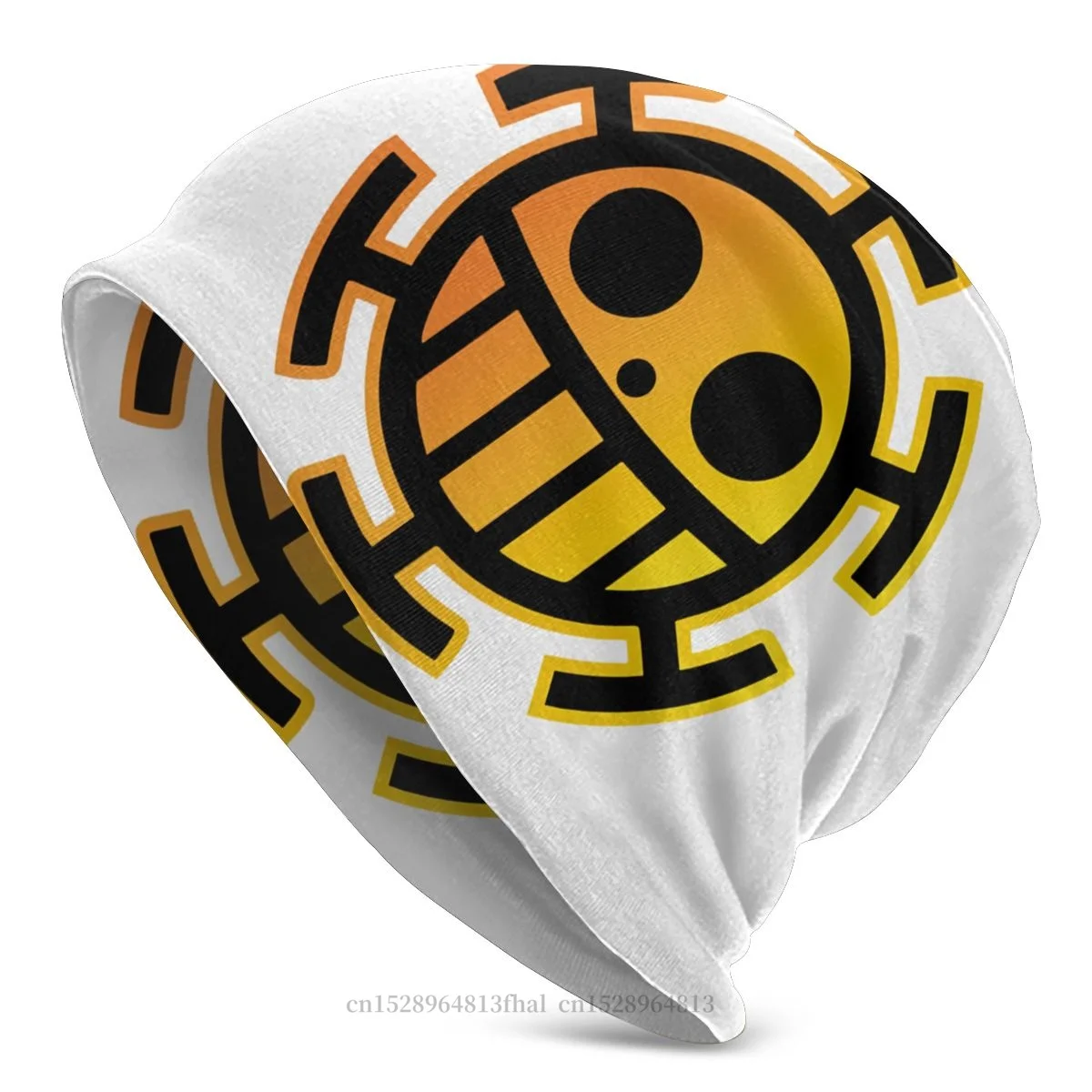 

Knitted Hat Trafalgar Law Yellow Outdoor Beanie Caps For Men Women One Piece Luffy Anime Skullies Beanies Ski Caps Bonnet Hats