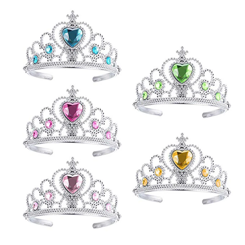 

Disney Frozen Theme Scene Party Crown Romantic Girl Queen Princess Party Accessories Gift Cosplay Crown Holiday Party Toy 3