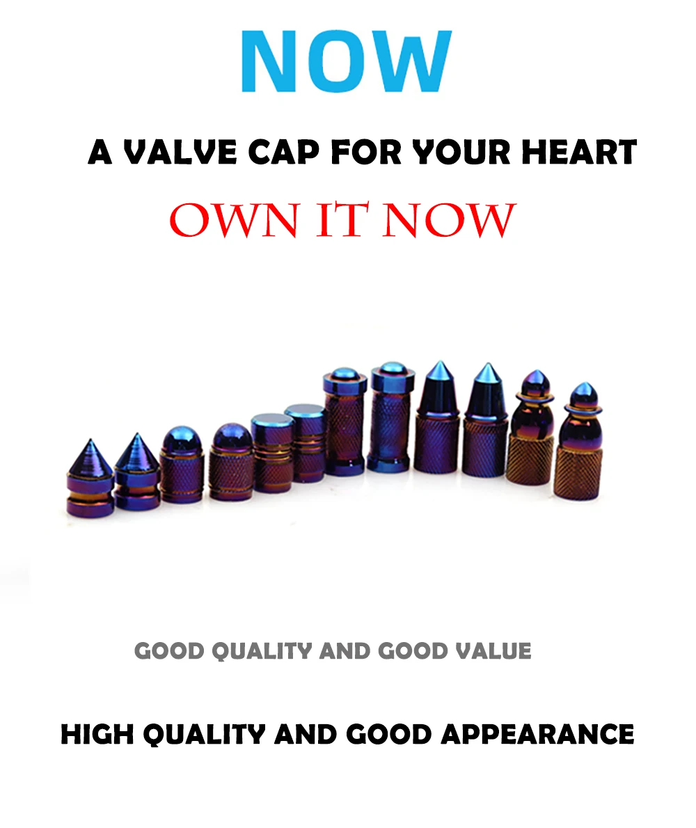 2 шт. прочный алюминиевый сплав крышка клапана мотоцикла пылезащитный колпачок