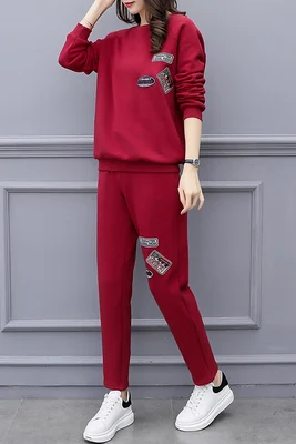 

Large Size 2 Piece Sets Womens Outfits Casual Women's Tracksuits Survetement Femme Matching Sets Conjunto Feminino Clothes