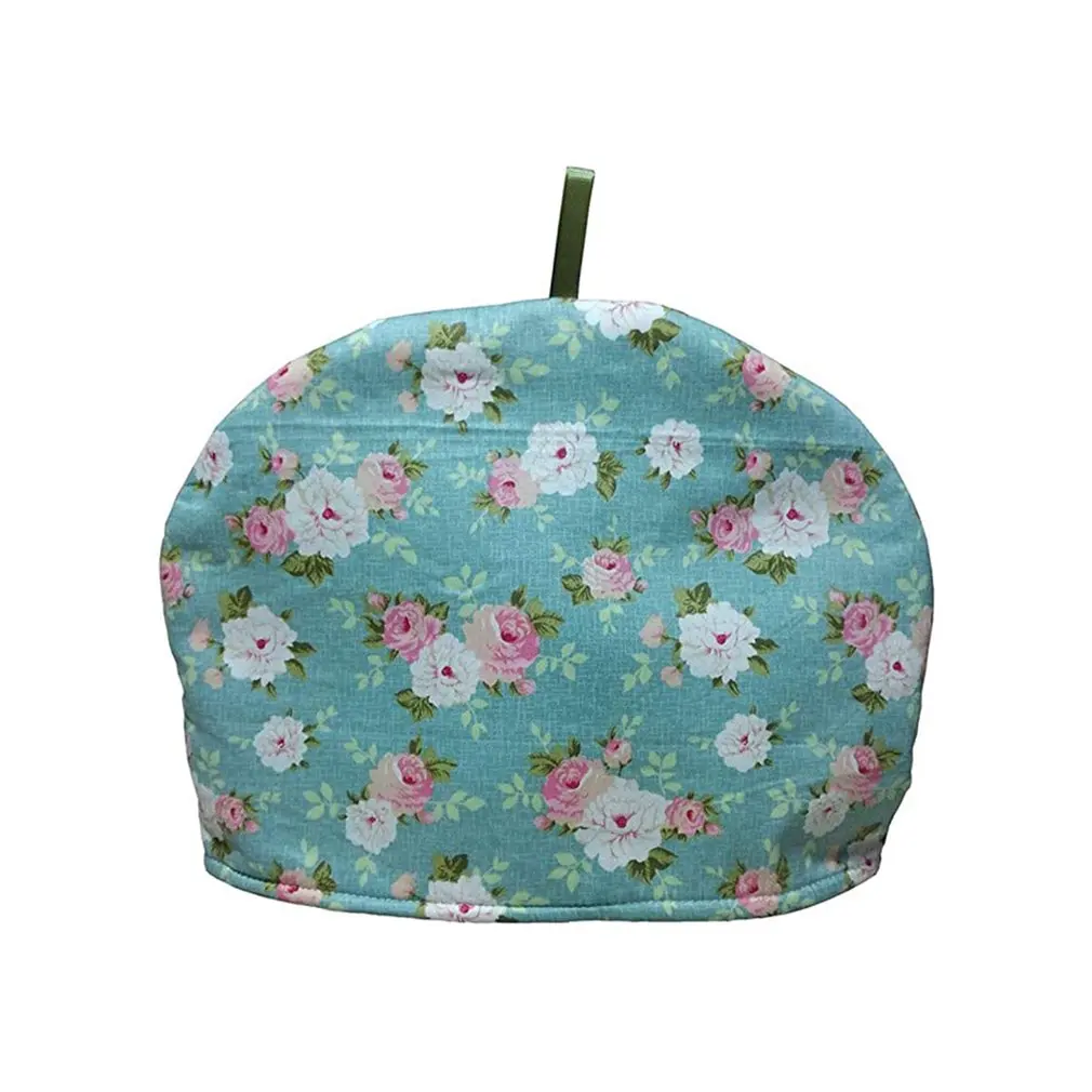 100% новый хлопковый чайный уютный чехол с принтом сохраняющий тепло от пыли для