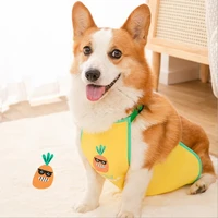 2022new high grade dog corgi dudou encircle waterproof clothes cat cold protect belly pet belly protection summer teddy t shirt