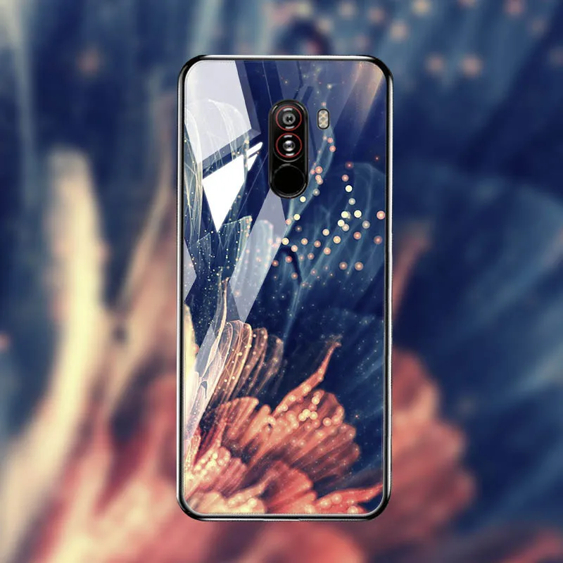 M043 Чехол из закаленного стекла для Xiaomi mi 8 9 SE 9T A3 чехол s Star Space Coque для Xiao mi Pocophone F1 mi x 2S Red mi Note 7 8 Pro - Цвет: M043
