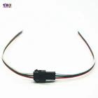 Бесплатная доставка 10 пар JST 2pin3pin4pin5pin SM светодиодный разъем для 2801 2812b 6812 1903 5050 RGBсветодиодные ленты RGB светодиодный кабель провода