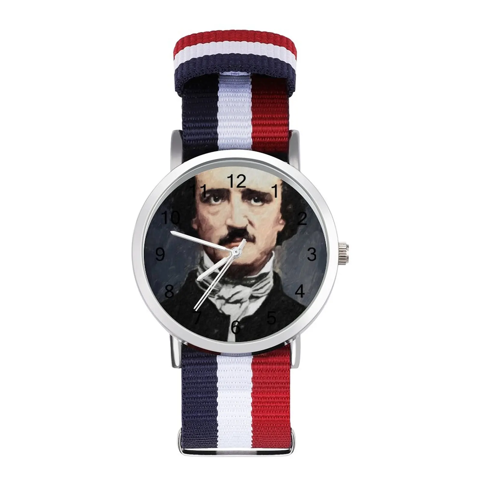 Edgar Allan Poe Quartz Watch Cheap Fancy Wrist Watch Boy Travel Design Wristwatch