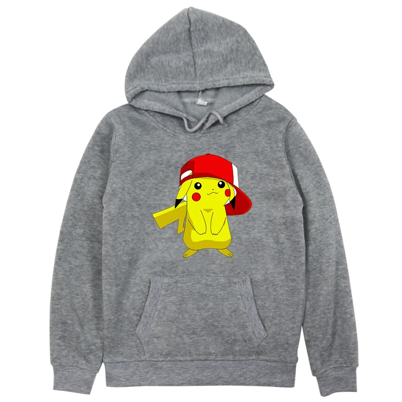 Hoodies 19 Новое поступление, осенне-зимнее пальто толстовки с принтом Покемон Пикачу Детские толстовки для мальчиков Детский ребенок дошкольного возраста девочки младенец, одежда - Цвет: Hoodies 19