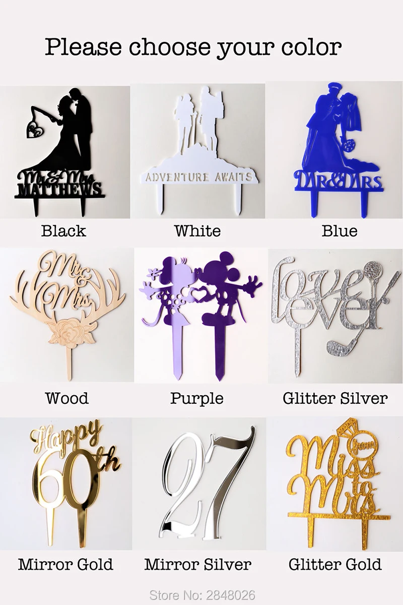 25 лет в Топпер для торта love на годовщину любого числа топпер день рождения